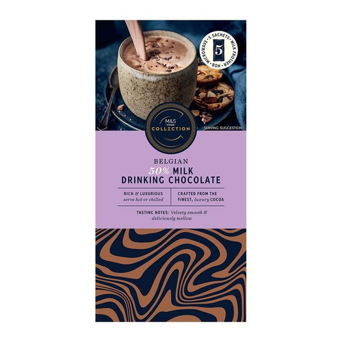 M&S Collection Belgian Milk Drinking Chocolate