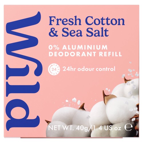 Wild Fresh Cotton & Sea Salt Deo Refill