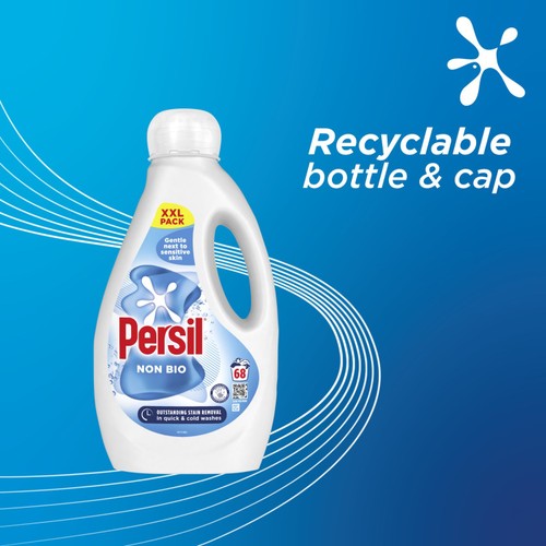 Persil Non Bio Laundry Detergent Washing Liquid 68 Washes