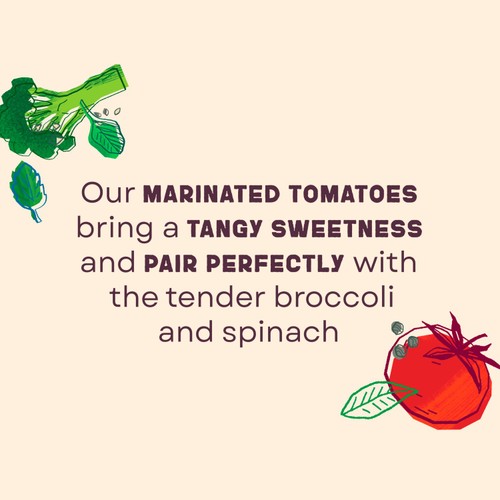 Higgidy Marinated Tomato, Broccoli & Spinach Vegan Quiche