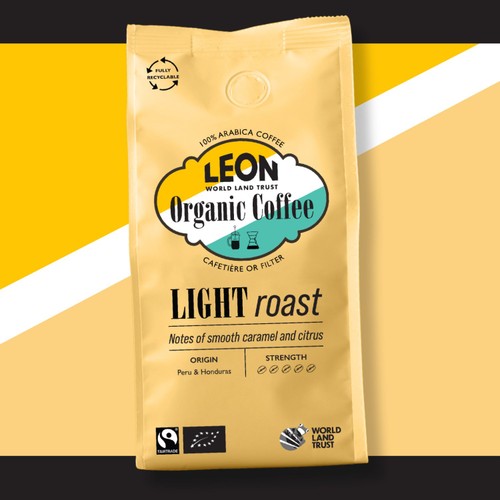 LEON Light Roast Ground Coffee