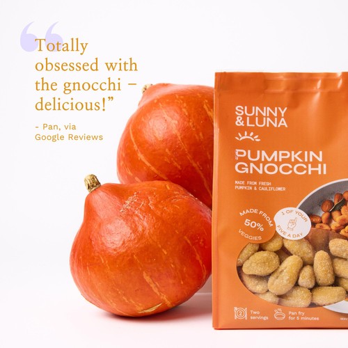 Sunny & Luna Pumpkin Gnocchi