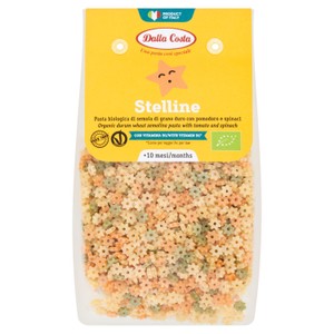 Dalla Costa Tri-Colour Ditallini Baby Pasta 10+ Months