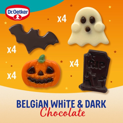 Dr. Oetker Halloween Chocolate Cake Decorations
