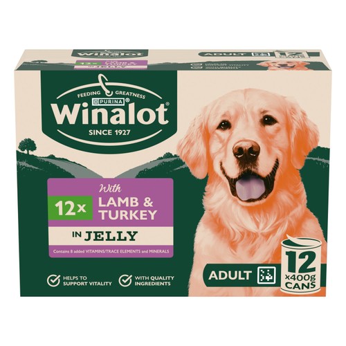 Winalot Classics Mixed in Jelly Lamb & Turkey Wet Dog Food