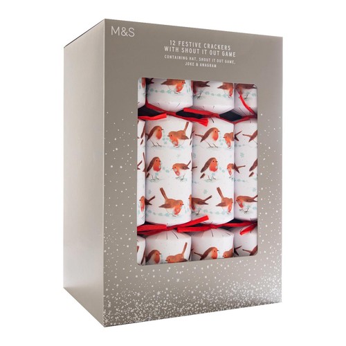 M&S Robin Family Crackers