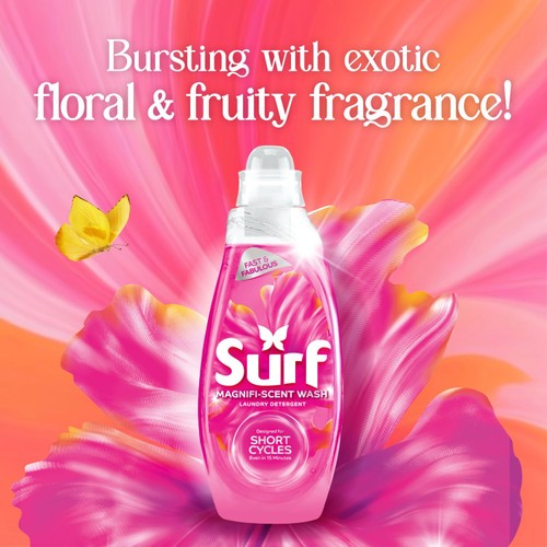 Surf Quick Wash Floral Fusion Laundry Detergent 55 Washes