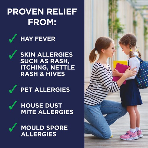 Piriteze Hayfever & Allergy Relief Antihistamine Cetirizine Tablets