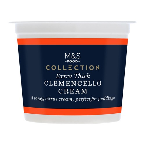 M&S Collection Extra Thick Clemencello Cream