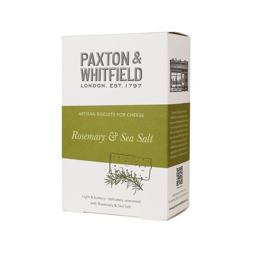 Paxton & Whitfield Rosemary & Seasalt Crackers