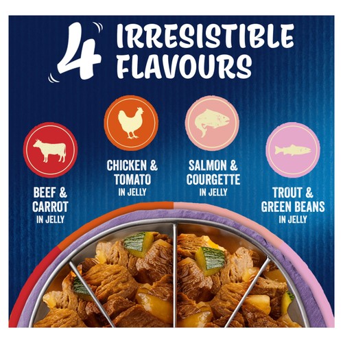 Felix As Good As it Looks Favourites with Veg in Jelly Wet Cat Food