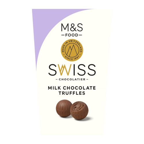 M&S Swiss Milk Chocolate Truffles