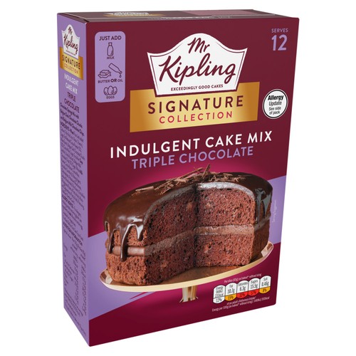 Mr Kipling Signature Triple Chocolate Cake Mix