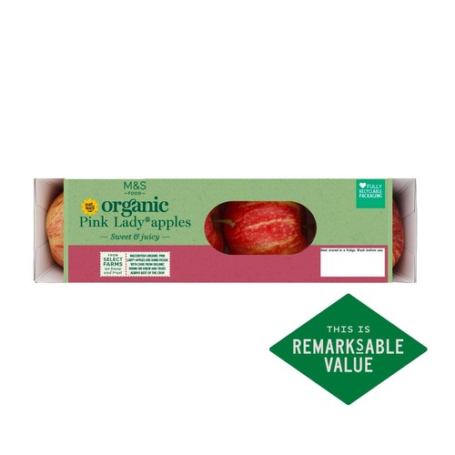 M&S Organic Pink Lady Apples