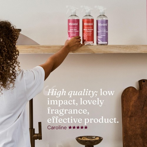 Miniml Pink Grapefruit Anti-Bac Surface Cleaner