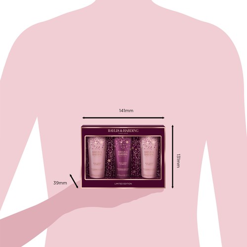Baylis & Harding Wild Cherry & Vanilla Luxury Hand Treats Gift Set