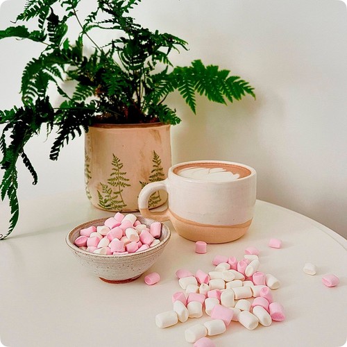Free From Fellows Vegan Vanilla Pink & White Mini mallow