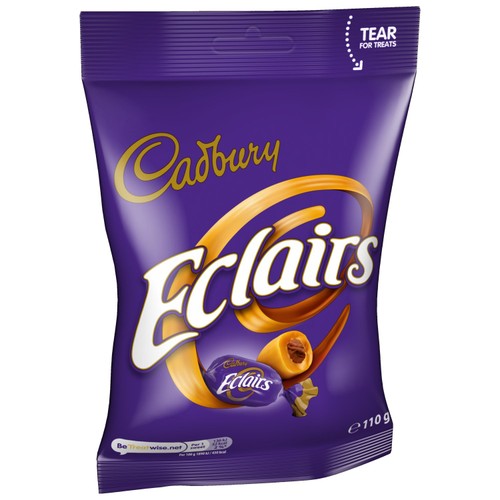 Cadbury Chocolate Eclairs Bag 
