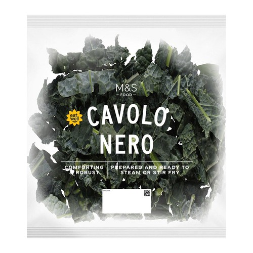 M&S Cavolo Nero Washed & Ready to Cook