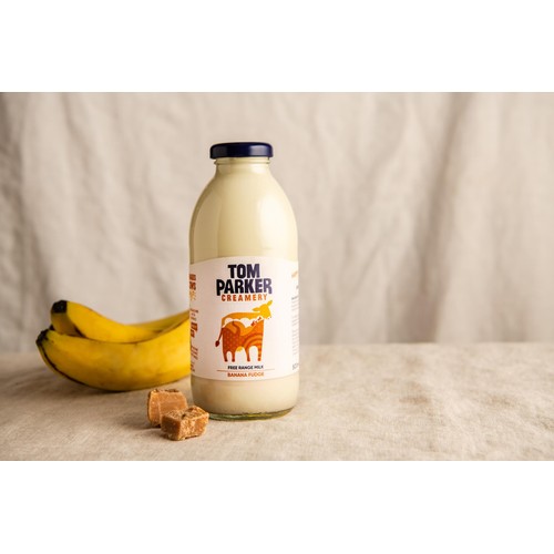 Tom Parker Creamery Banana Fudge Flavoured Milk
