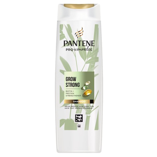 Pantene Grow Strong Shampoo With Bamboo And Biotin