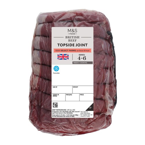 M&S Topside of Beef Joint