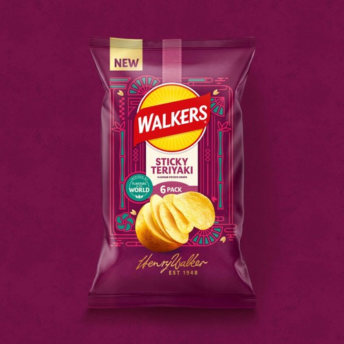 Walkers Sticky Teriyaki