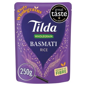 Tilda Microwave Rice Wholegrain Basmati & Quinoa 250g