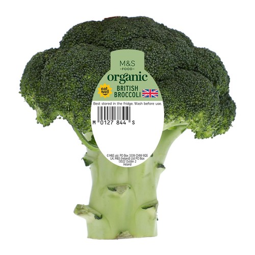M&S Organic Broccoli