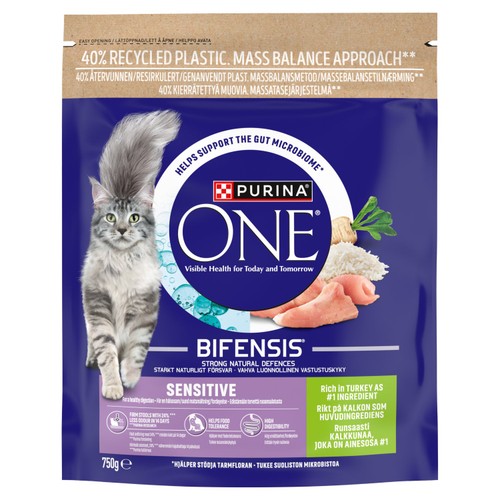 Purina One Sensitive Turkey Dry Cat Food