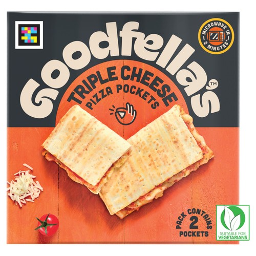 Goodfella's 2 Triple Cheese Pizza Pockets
