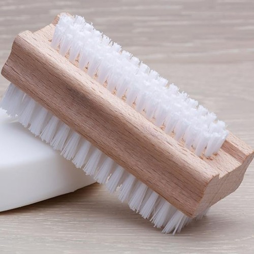 Naturals Double-Sided Wooden Brush