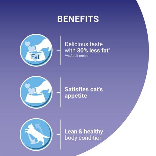 Purina ONE Light Dry Cat Food Chicken & Wheat