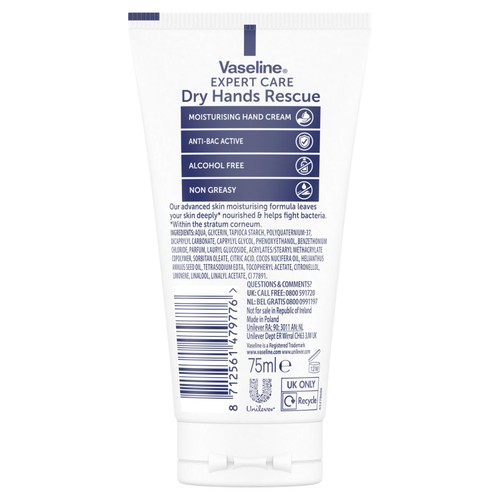 Vaseline Intensive Care + Anti-Bac Hand Cream
