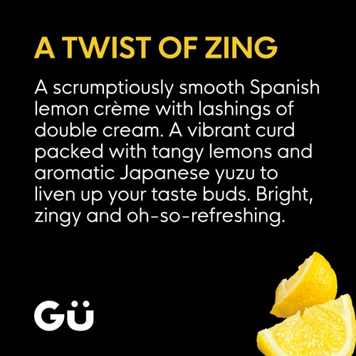 Gu Lemon & Yuzu Fruit Creme Dessert