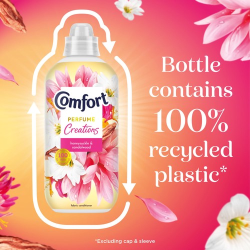 Comfort Perfume Creations Honeysuckle & Sandalwood Fabric Conditioner 48W