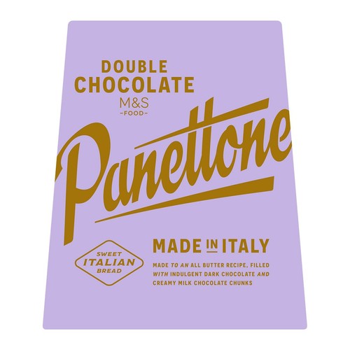 M&S Mini Double Chocolate Panettone