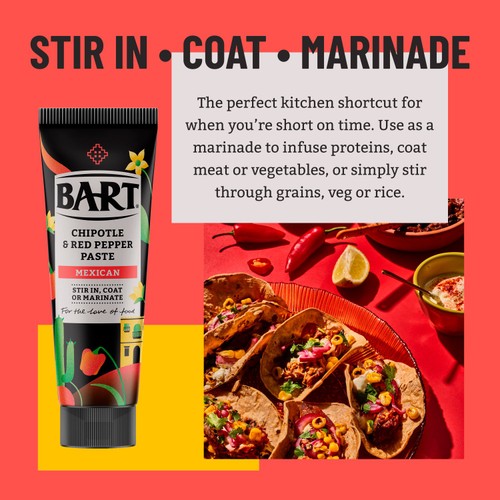 Bart Mexican Chipotle & Red pepper Paste
