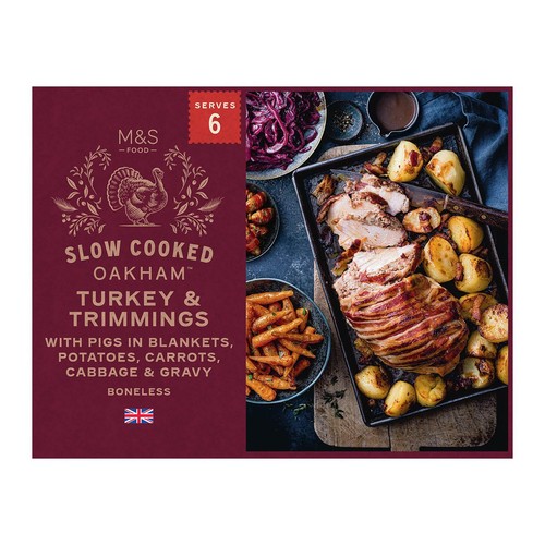 M&S Collection Slow Cooked Turkey & Trimmings