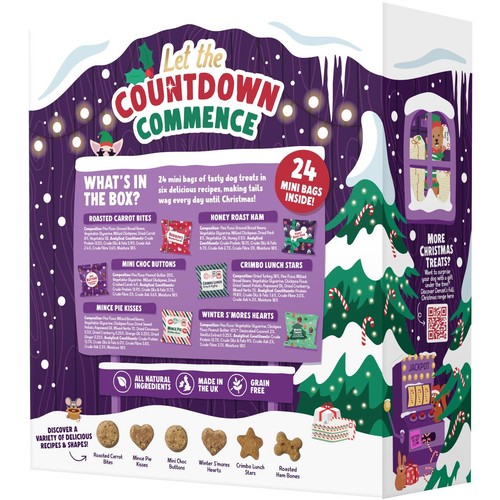 Denzel's Christmas Jumbo Advent Calendar for Dogs