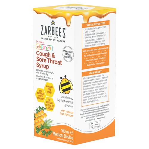 Zarbee's Children's Cough & Sore Throat Syrup