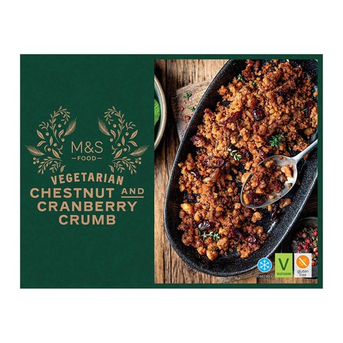 M&S Vegetarian Chestnut & Cranberry Crumb