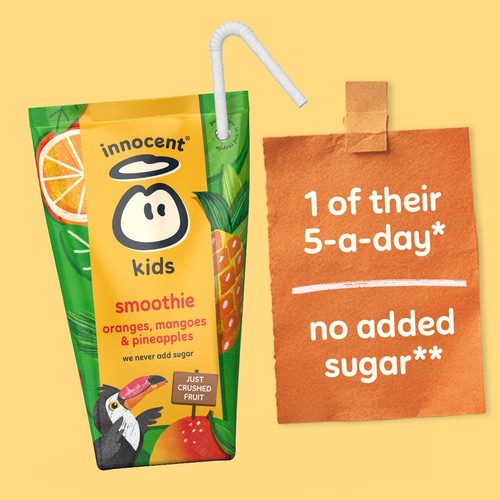 Innocent Kids Oranges, Mangoes & Pineapples Smoothies