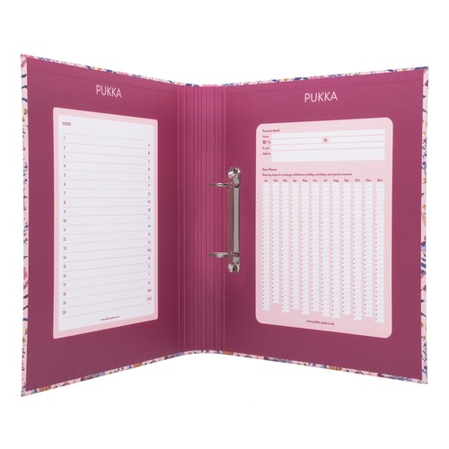 Pukka Pad Bloom A4 Rollbound Pre-Loaded Cream Ring Binder