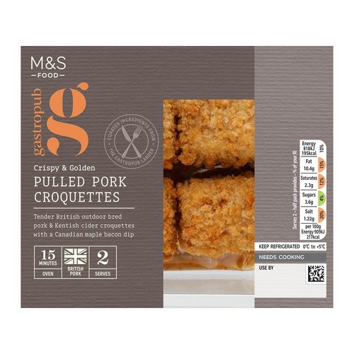 M&S Gastropub Pulled Pork Croquettes