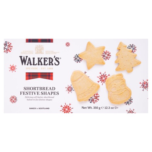 Walkers All Butter Shortbread Festive Shapes