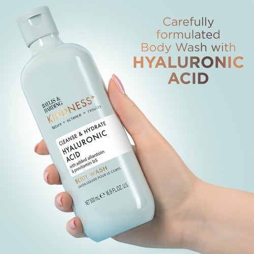 Baylis & Harding Kindness+ Hyaluronic Acid Moisture & Hydrate Body Wash