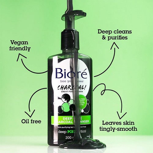 Biore Charcoal Pore Cleanser