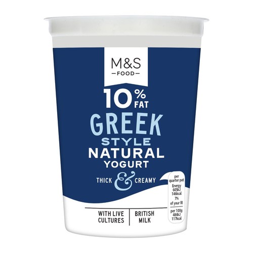M&S Greek Style Live Yogurt