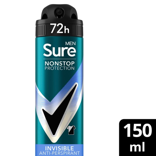 Sure Men 72hr Nonstop Protection Invisible Ice Antiperspirant Deodorant